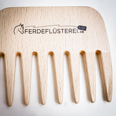 Klassischer Mähnenkamm - sanftes Kämmen ohne Ziepen und Zerren #Wood LOVE!