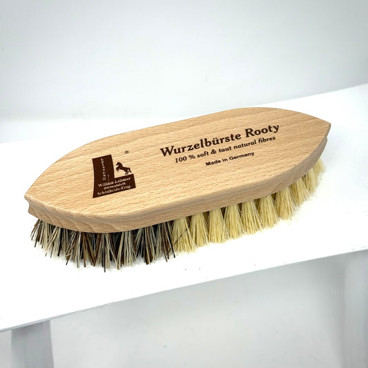 2in1 - Wurzelbürste Leistner "Rooty" für Dreckkrusten und den Waschgang #WoodLove