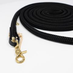 Zügel mit feinen Zügelsnaps aus Tauwerk und Baumwolle