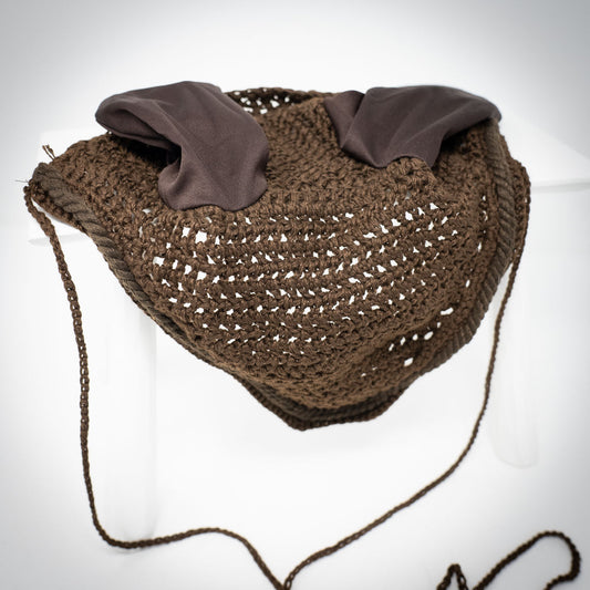 Kein Verrutschen: Spezial Fliegenhaube mit Anbindekordel