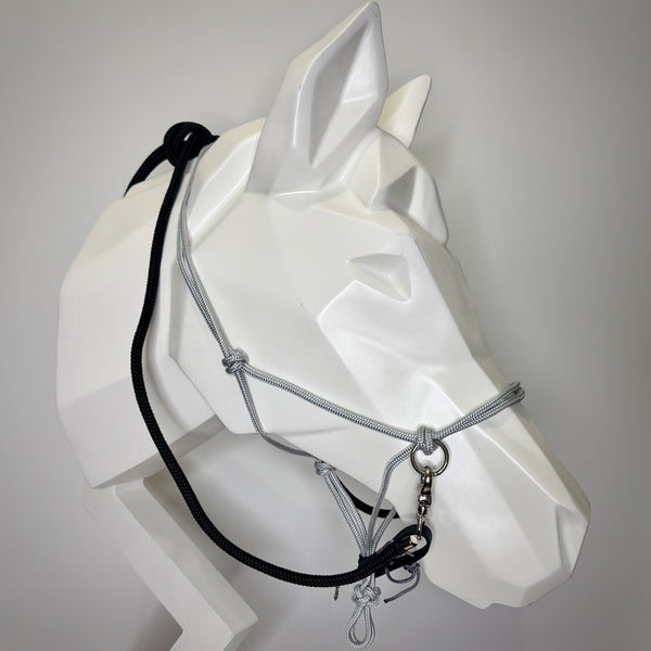 Klassisches Reitset mit Sidepullknoti und passenden Zügeln! Maximale Flexibilität beim Training