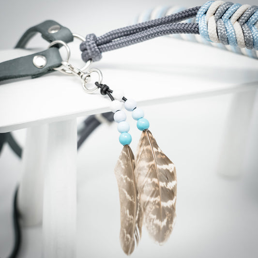 Limited WINTER EDITION! "Shades of Grey" Flecht-Reithalfter Twotimes