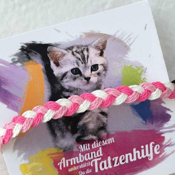 Charity Armband für kleine Katzentatzen - Twisted - Pferdefluesterei-Shop