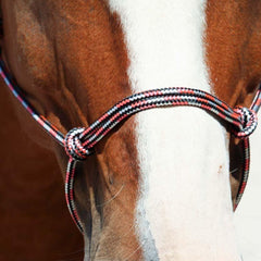 Slim Fit Knotenhalfter! Mit schmalem Nasenteil für Pferde mit zierlicherem Kopf